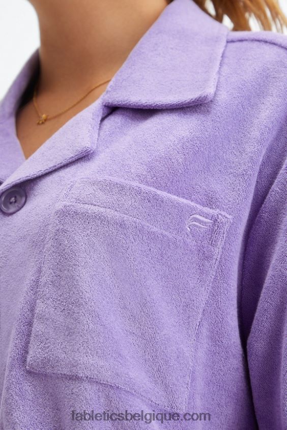 bouton carré éponge île vers le haut femmes Fabletics 404P0T2039 glycine sauvage