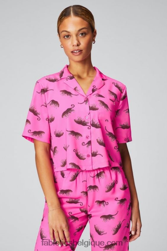 bouton de veille vers le bas femmes Fabletics 404P0T1988 coeurs sauvages