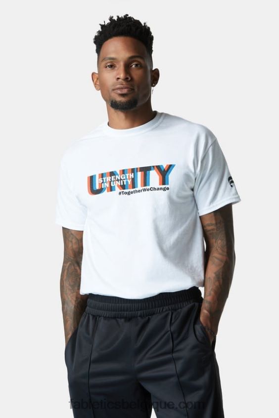 force dans l'unité tee femmes Fabletics 404P0T2078 blanc/unité