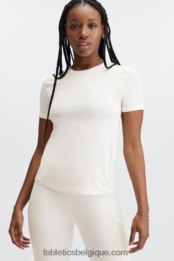 haut à manches courtes phoenix lite femmes Fabletics 404P0T1984 aigrette