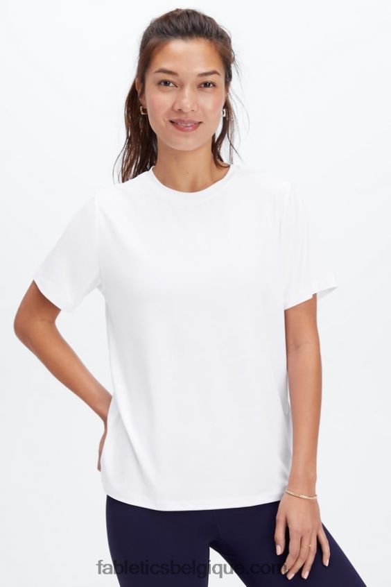 té dry-flex femmes Fabletics 404P0T2012 blanc
