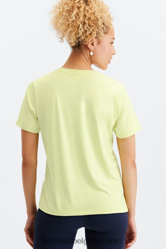 té dry-flex femmes Fabletics 404P0T2018 crème au citron