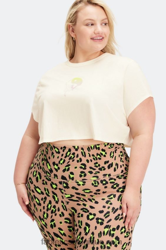 t-shirt bébé femmes Fabletics 404P0T2036 mascarpone