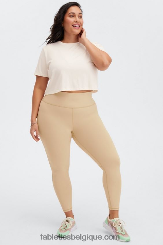 t-shirt court à manches courtes dry-flex femmes Fabletics 404P0T1970 aigrette