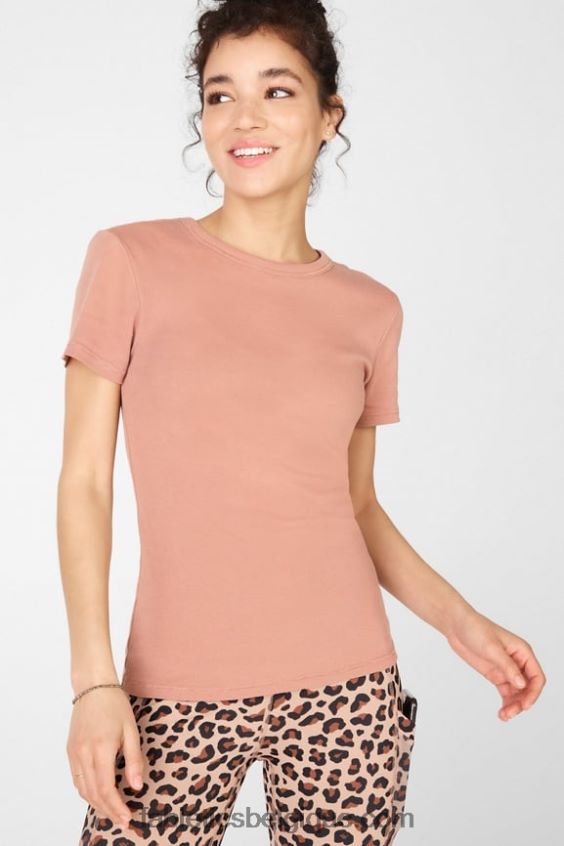 t-shirt à manches courtes tinsley femmes Fabletics 404P0T2065 arbre de coupe