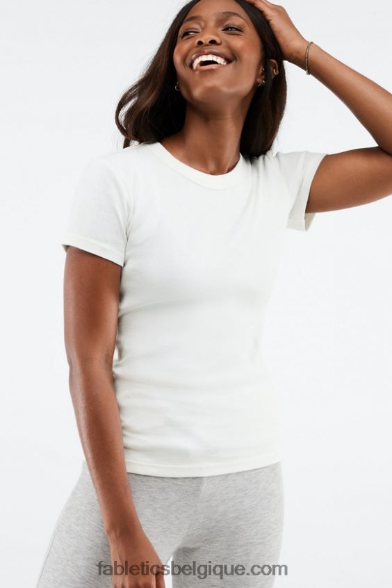 t-shirt à manches courtes tinsley femmes Fabletics 404P0T2066 toundra