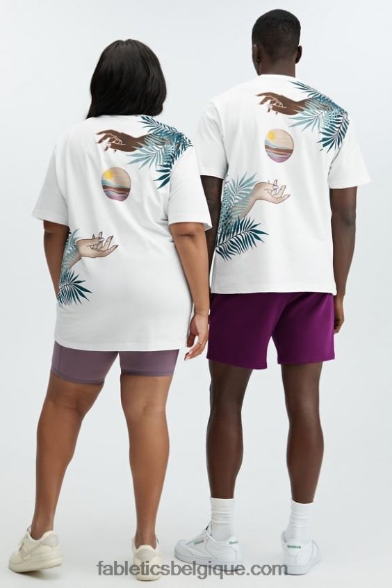 t-shirt unisexe Kindred femmes Fabletics 404P0T2074 danseur de nuage