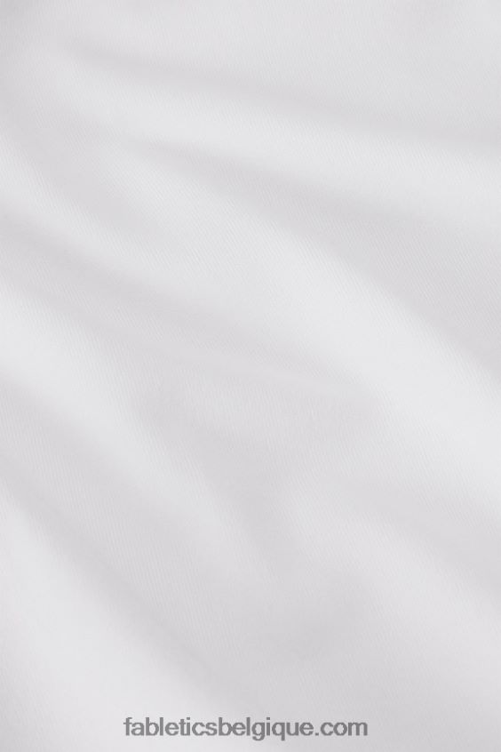 tunique à manches courtes dry-flex femmes Fabletics 404P0T1973 blanc classique