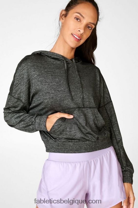 haut bea à manches longues femmes Fabletics 404P0T2726 bruyère de nuit