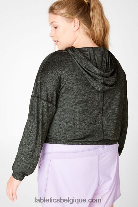 haut bea à manches longues femmes Fabletics 404P0T2727 bruyère de nuit