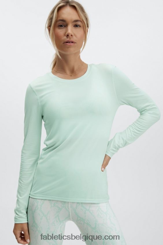 haut à manches longues phoenix lite femmes Fabletics 404P0T2619 glaçon