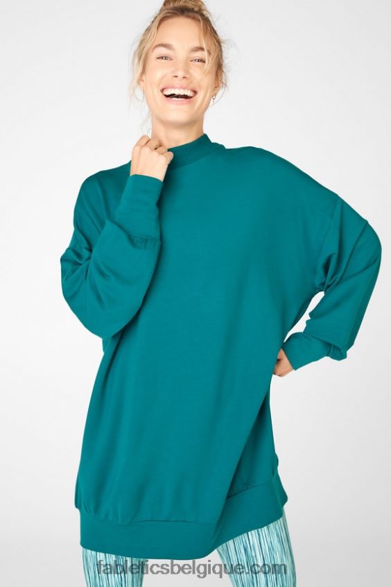 pull à col montant jody femmes Fabletics 404P0T2713 peu profond