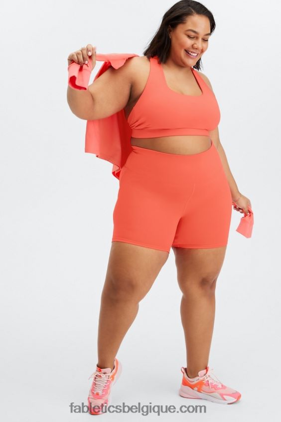 t-shirt boyfriend à manches longues femmes Fabletics 404P0T2665 enfer poussiéreux