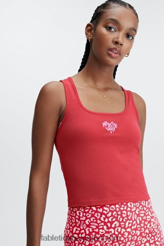 Réservoir Britt 24h/24 et 7j/7 femmes Fabletics 404P0T2254 haute rouge