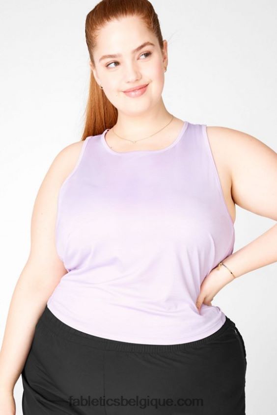 bea réservoir femmes Fabletics 404P0T2376 bruyère violet ciel