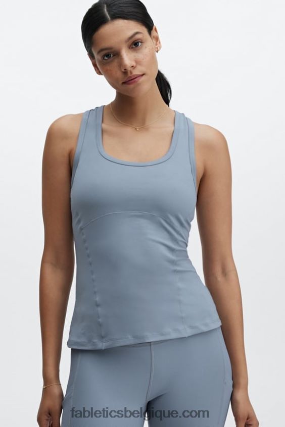 débardeur Phoenix à dos nageur femmes Fabletics 404P0T2295 nuage de pluie