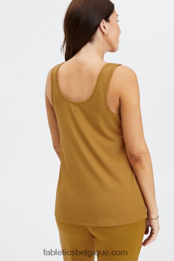 débardeur de maternité mariel femmes Fabletics 404P0T2284 bronze foncé