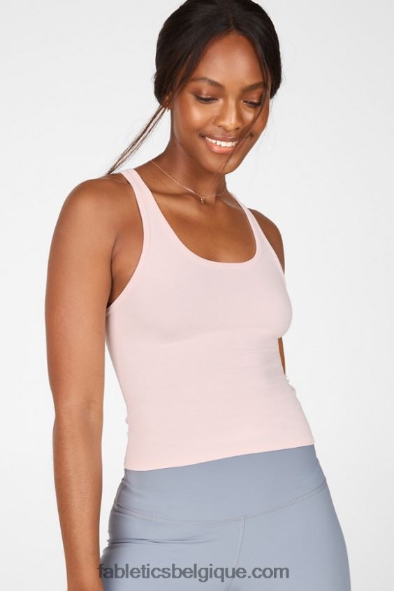débardeur denise sculptknit femmes Fabletics 404P0T2311 givre rose