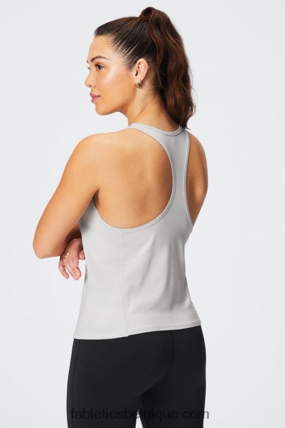débardeur dos nageur phoenix lite femmes Fabletics 404P0T2182 gris minéral
