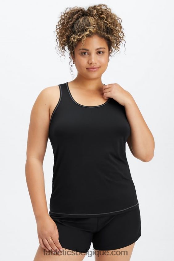 débardeur dos nageur phoenix lite femmes Fabletics 404P0T2187 noir