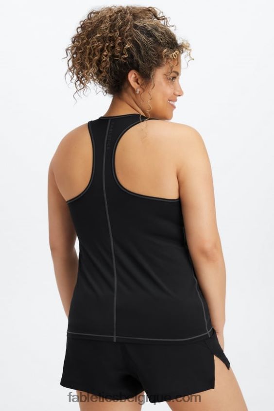 débardeur dos nageur phoenix lite femmes Fabletics 404P0T2187 noir