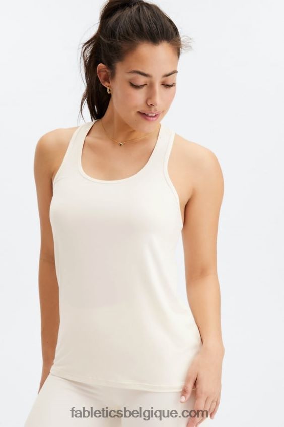 débardeur dos nageur phoenix lite femmes Fabletics 404P0T2193 aigrette