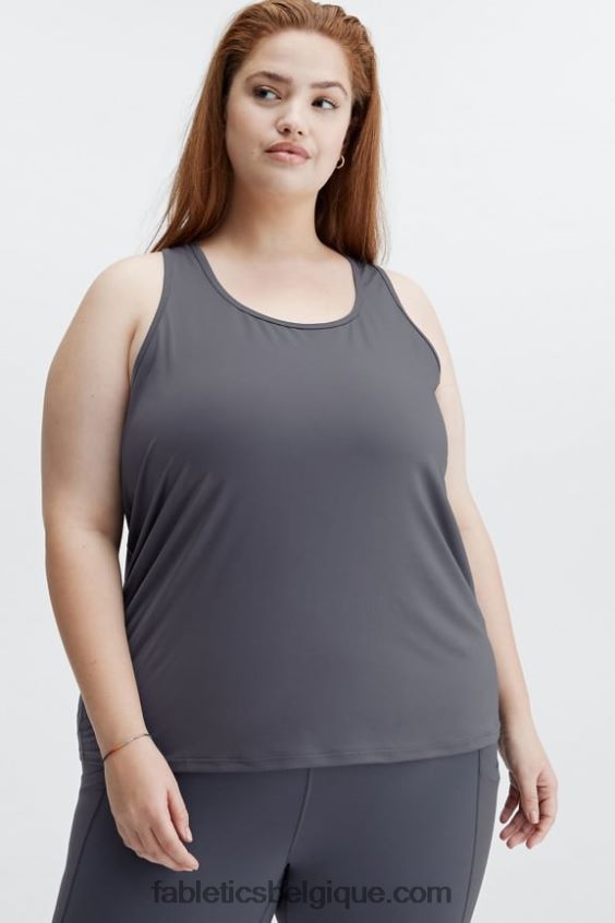 débardeur dos nageur phoenix lite femmes Fabletics 404P0T2195 étain