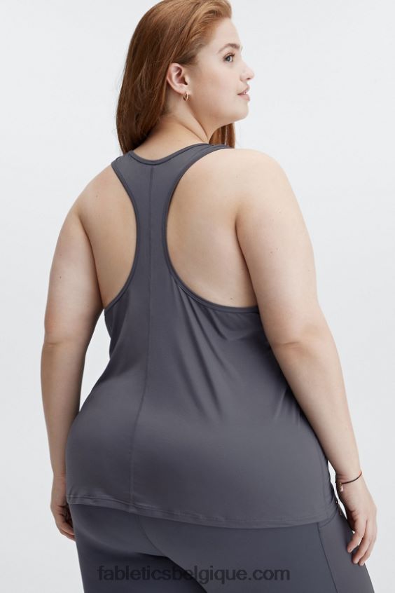 débardeur dos nageur phoenix lite femmes Fabletics 404P0T2195 étain