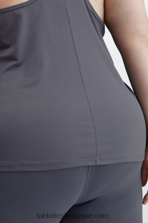 débardeur dos nageur phoenix lite femmes Fabletics 404P0T2195 étain