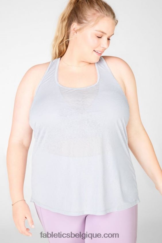 débardeur à logo ryan femmes Fabletics 404P0T2407 minéral