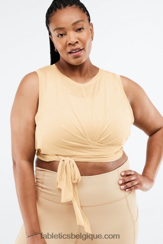 débardeur à nouer ryan femmes Fabletics 404P0T2322 rivage
