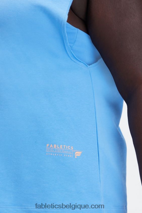 débardeur éponge surdimensionné femmes Fabletics 404P0T2262 évasion insulaire/club d\'athlétisme
