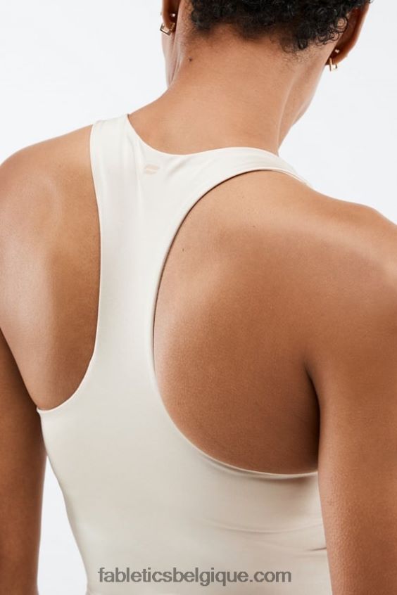 débardeur à soutien-gorge intégré averie shine femmes Fabletics 404P0T2224 éclat de brume grise