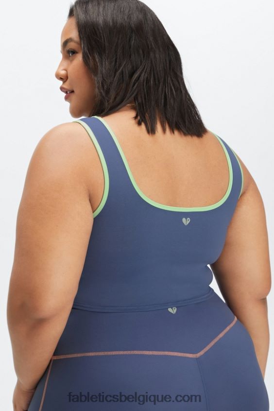 débardeur soutien-gorge intégré catalina femmes Fabletics 404P0T2275 cobalt profond multi