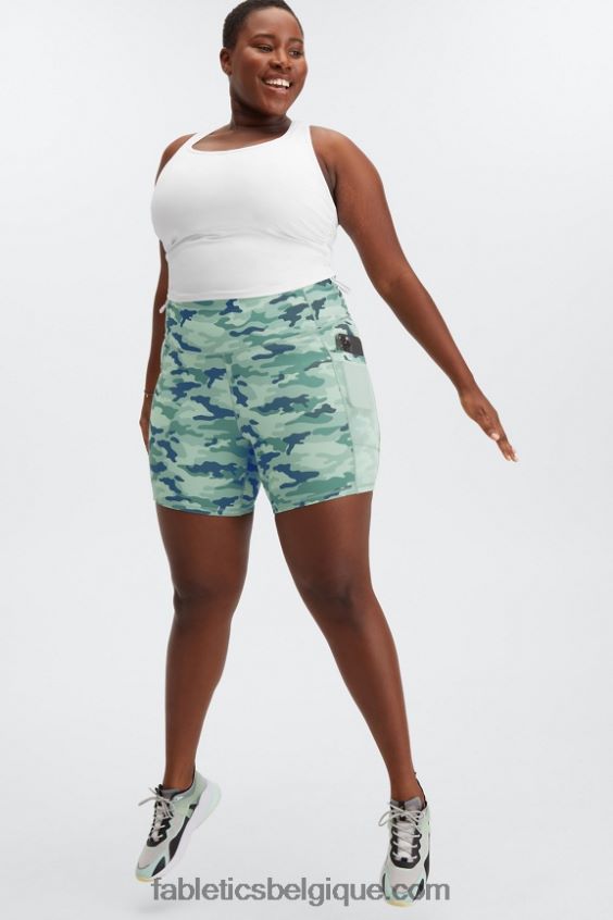 débardeur à soutien-gorge intégré jacqueline femmes Fabletics 404P0T2289 blanc