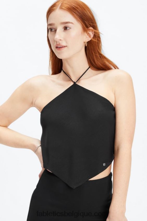 haut foulard femmes Fabletics 404P0T2278 noir