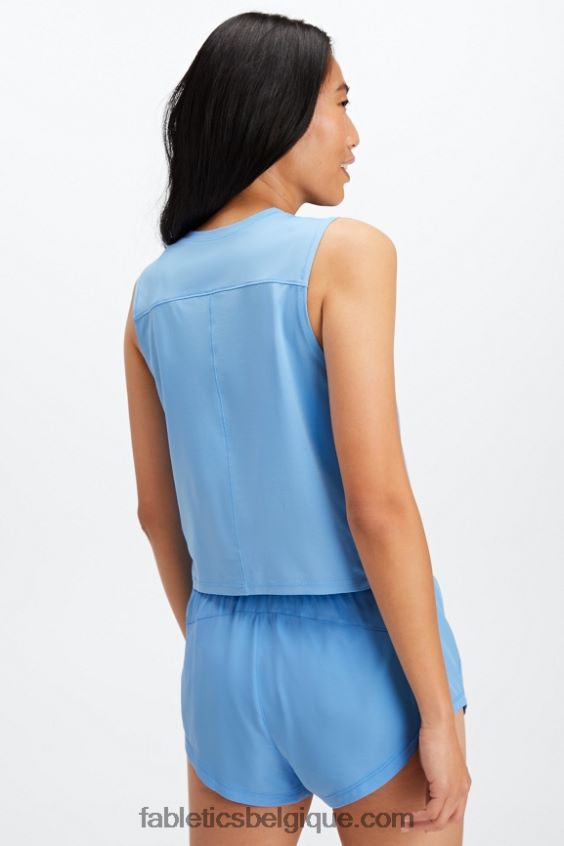 phoenix respire réservoir musculaire femmes Fabletics 404P0T2263 évasion de l\'île/logo réfléchissant