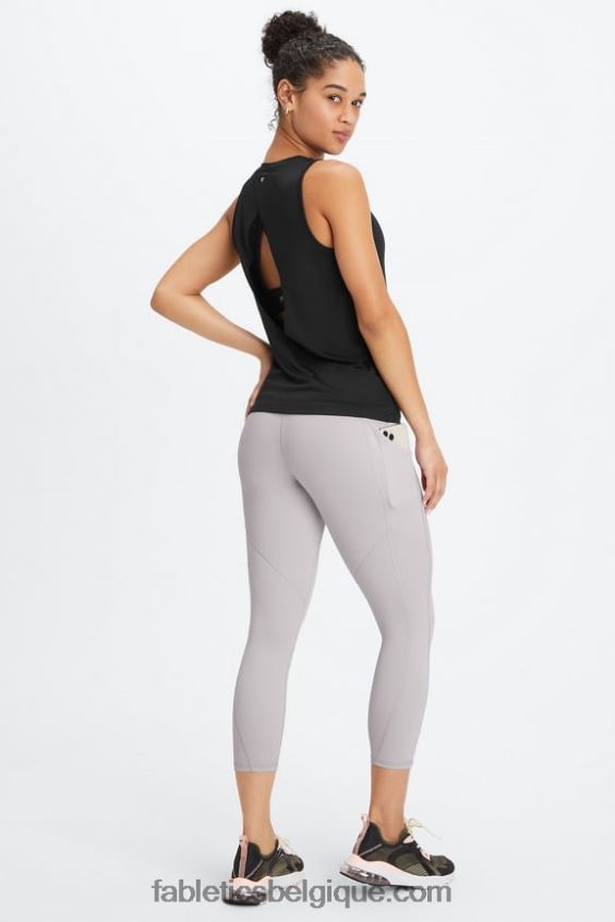 réservoir arrière ouvert dry-flex femmes Fabletics 404P0T2119 noir