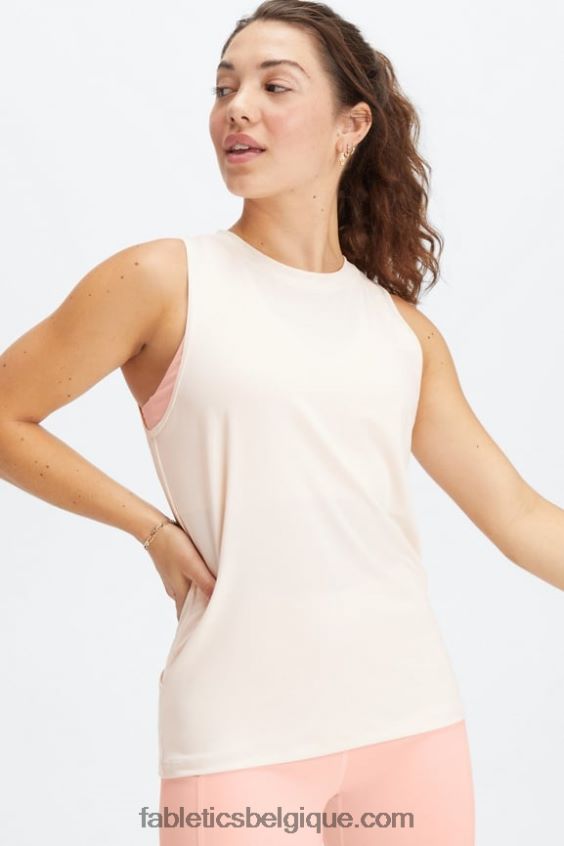 réservoir arrière ouvert dry-flex femmes Fabletics 404P0T2124 avoine