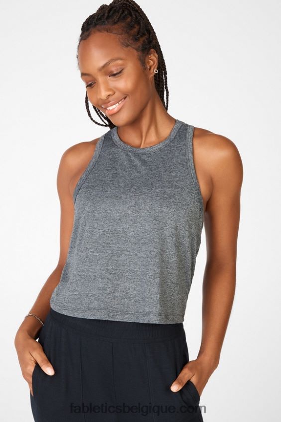 réservoir classique dry-flex femmes Fabletics 404P0T2220 gris chiné