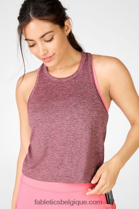 réservoir classique dry-flex femmes Fabletics 404P0T2221 mauve rosé
