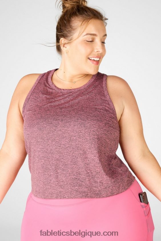 réservoir classique dry-flex femmes Fabletics 404P0T2222 mauve rosé