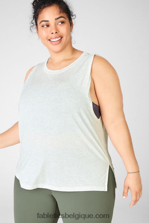 réservoir d'amour femmes Fabletics 404P0T2404 gris clair chiné