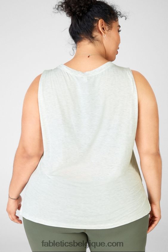 réservoir d\'amour femmes Fabletics 404P0T2404 gris clair chiné