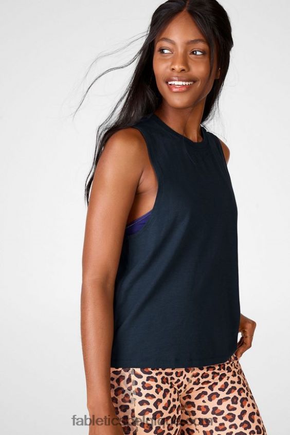 réservoir de muscle de jade femmes Fabletics 404P0T2349 tonnerre