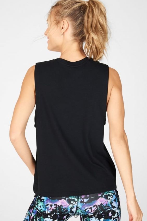 réservoir de muscle de jade femmes Fabletics 404P0T2350 noir