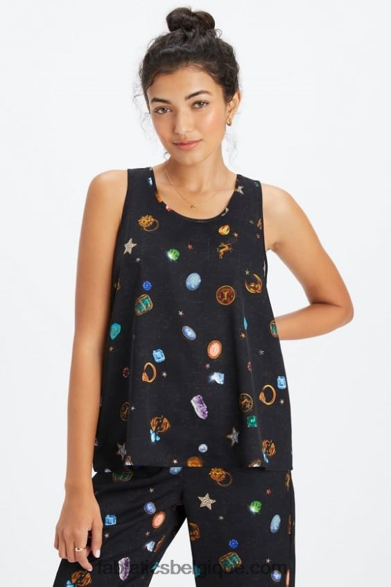 réservoir ecosatin femmes Fabletics 404P0T2237 porte-bonheur