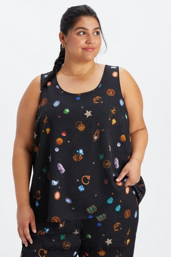 réservoir ecosatin femmes Fabletics 404P0T2238 porte-bonheur