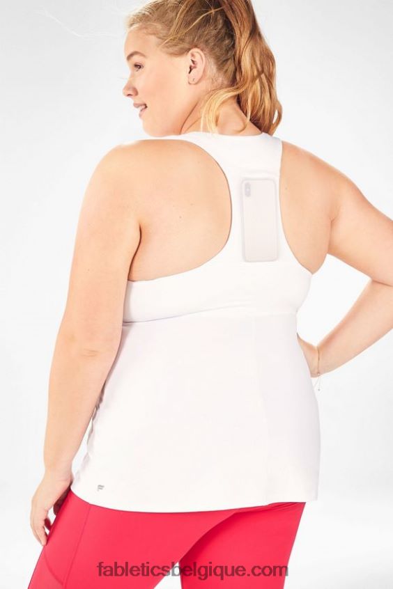 réservoir intégré en déplacement femmes Fabletics 404P0T2371 blanc