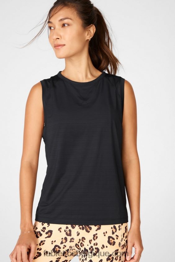 réservoir musculaire éco-responsable femmes Fabletics 404P0T2306 noir